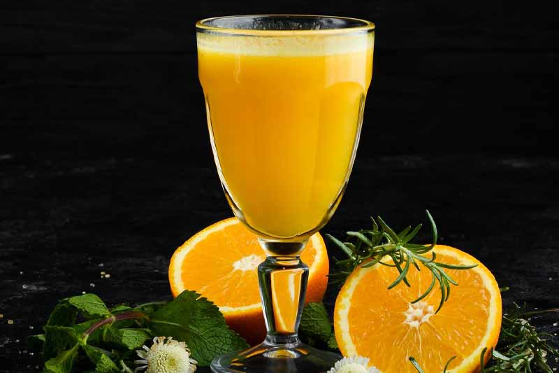 آبمیوه پرتقال برای سرما خوردگی
